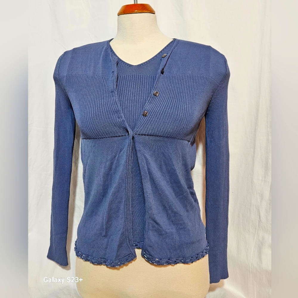 Vintage Dressy Cami Sweater Combo